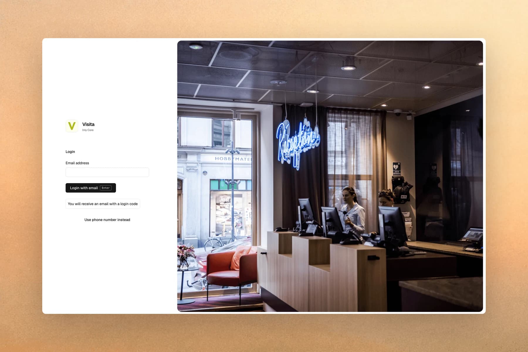 Core Portal screen